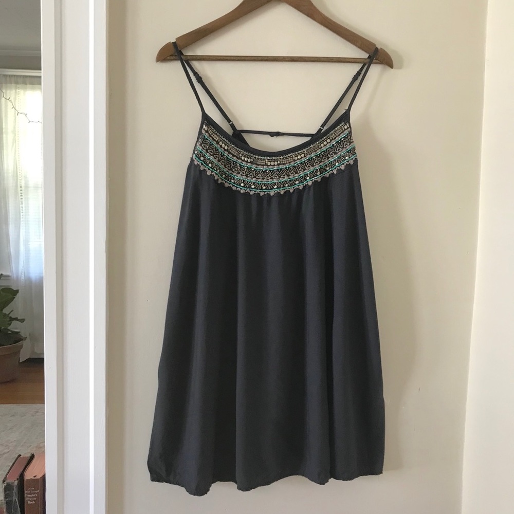 American Eagle Women's Embroidered Dress Size M